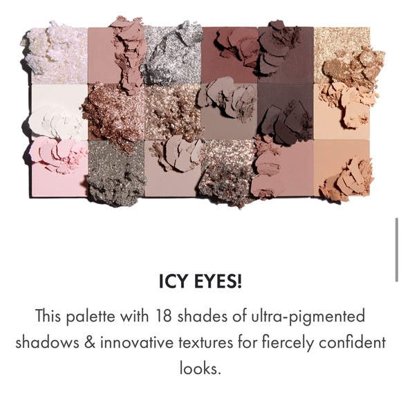 Huda Beauty Icy Nude Eyeshadow Palette - Picture 8 of 10